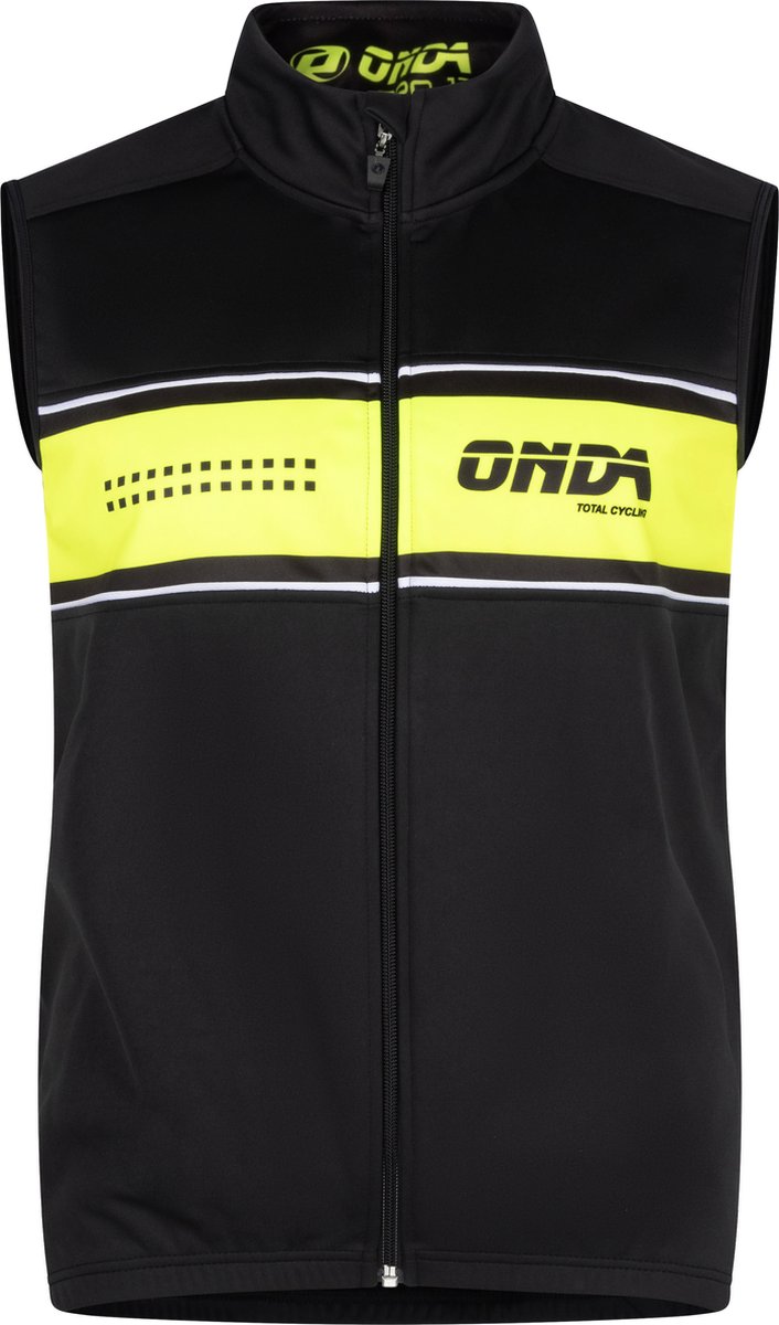 ONDA Windstopper vest unisex Zwart Fluo - Pro Minho - XL