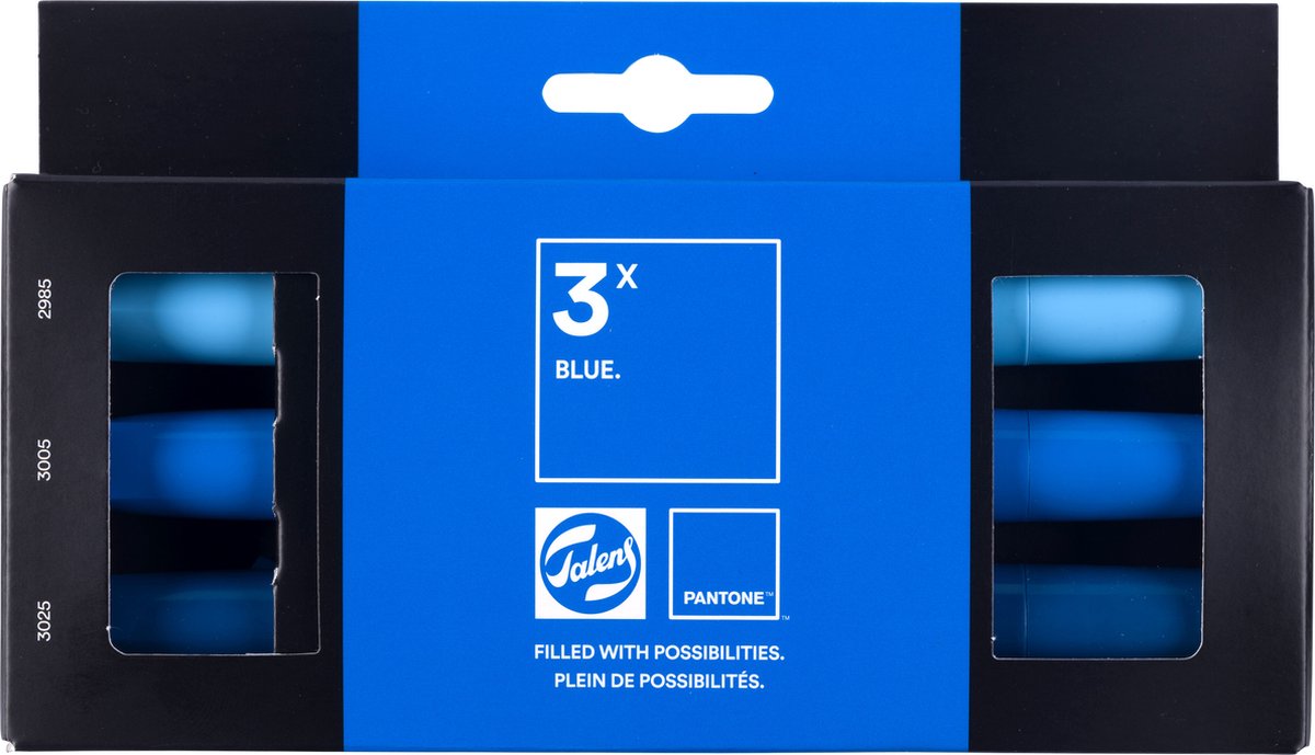 Talens | Pantone marker set 3x Blue