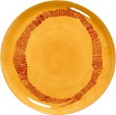 Serax Feast By Ottolenghi Dinerbord Ø26.5 Yellow Stripes Red