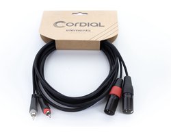 Cordial EU 1.5 MC Audiokabel 1,5 m - Audio kabel