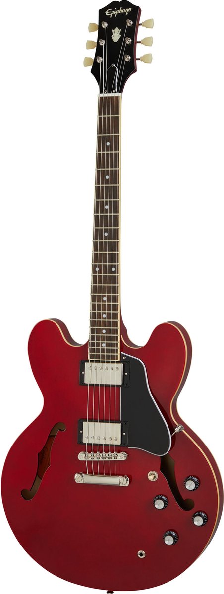 Epiphone Inspired by Gibson ES-335 (Cherry) - Semi-akoestische gitaar