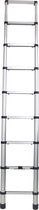 Mannsberger | telescopische softclose ladder | uitschuifbare ladder | soft close ladder 2,6 meter | telescoopladder