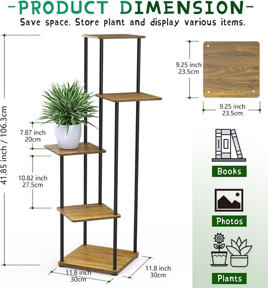 Plantenzuilen kopen | Stijlvolle plantenstandaards | De Woon Winkel - De Woon Winkel