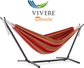 Vivere Sunbrella® Hangmat met Standaard - Sunset