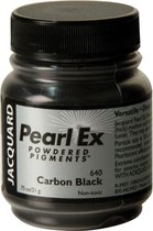 Jacquard Pearl Ex Pigment 21 gr Carbon Zwart