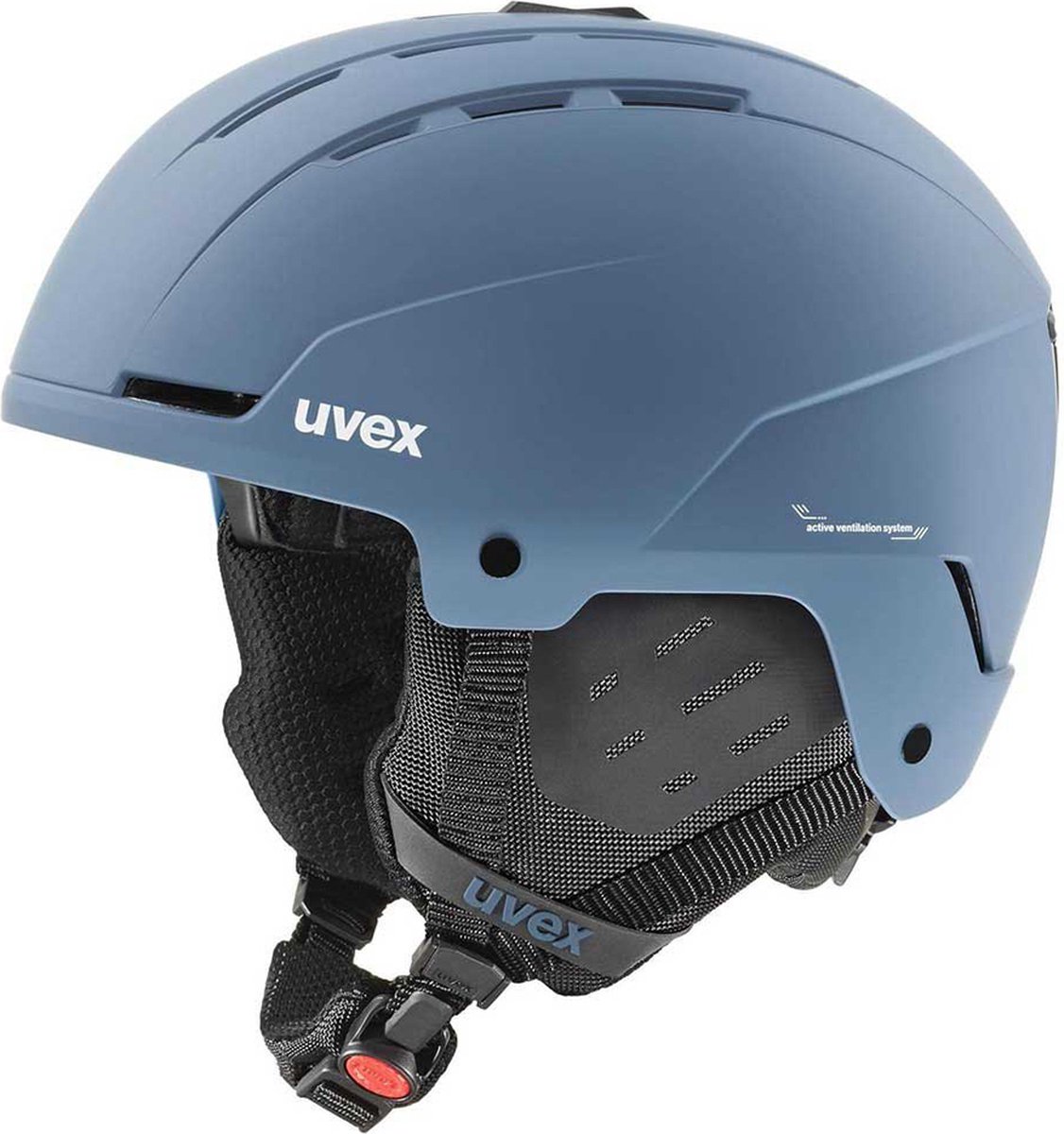 Uvex skihelm Stance Blauw - Maat 51-55