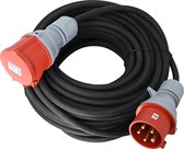 Câble d'extension CEE courant d'alimentation - Âmes Extra épaisses - triphasé 5*2,5 mm 16A