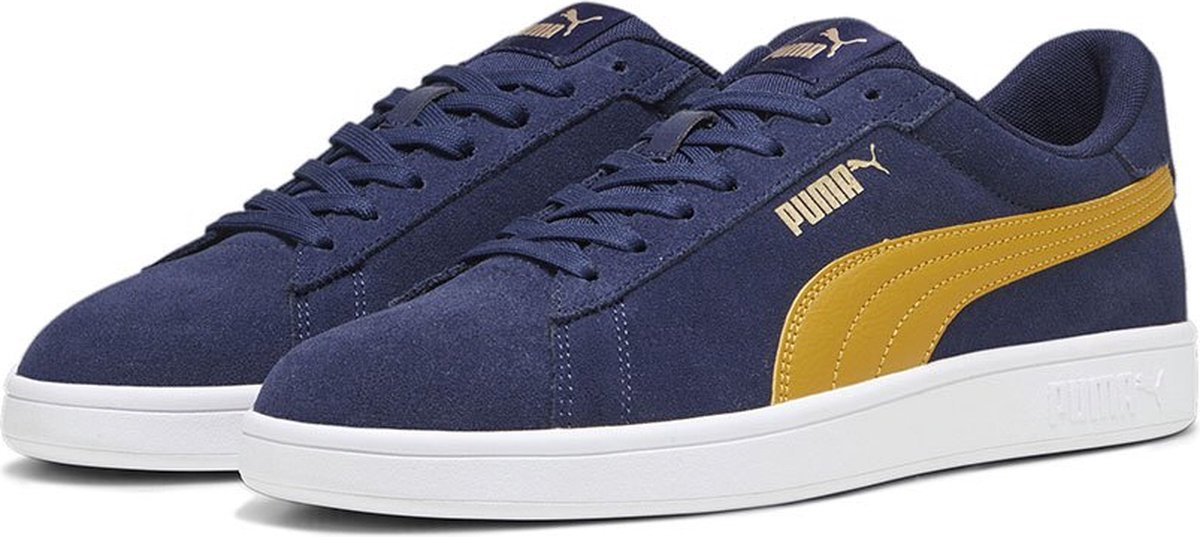 Puma Smash 3.0 Puma Navy-Amber-Puma Gold-Puma White