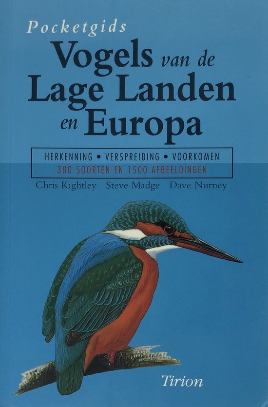 Omslag van Pocketgids vogels van de Lage Landen en Europa door Kightley E.A.