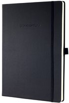 Sigel SI-CO120 Notitieboek Conceptum Pure Hardcover A5 Zwart Blanco