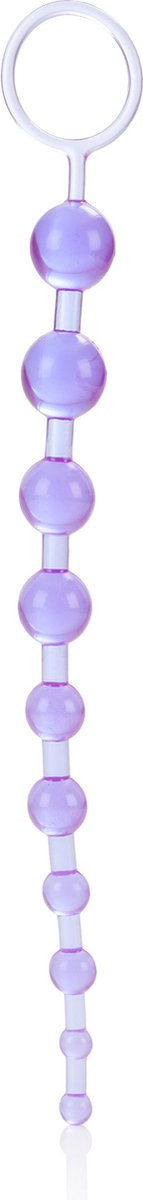 Goedkoopste California Exotic Novelties X-10 Beads - Anale Kralen - Paars - Ø 30 mm