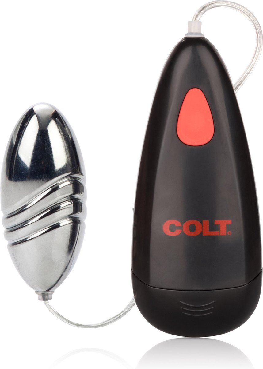 Colt - Waterproof Turbo Vibrerend Eitje - Zilver