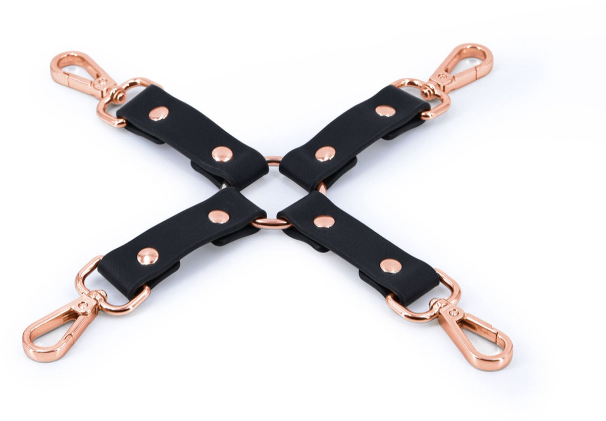 Goedkoopste Bondageset Bondage Couture Hog Tie Zwart