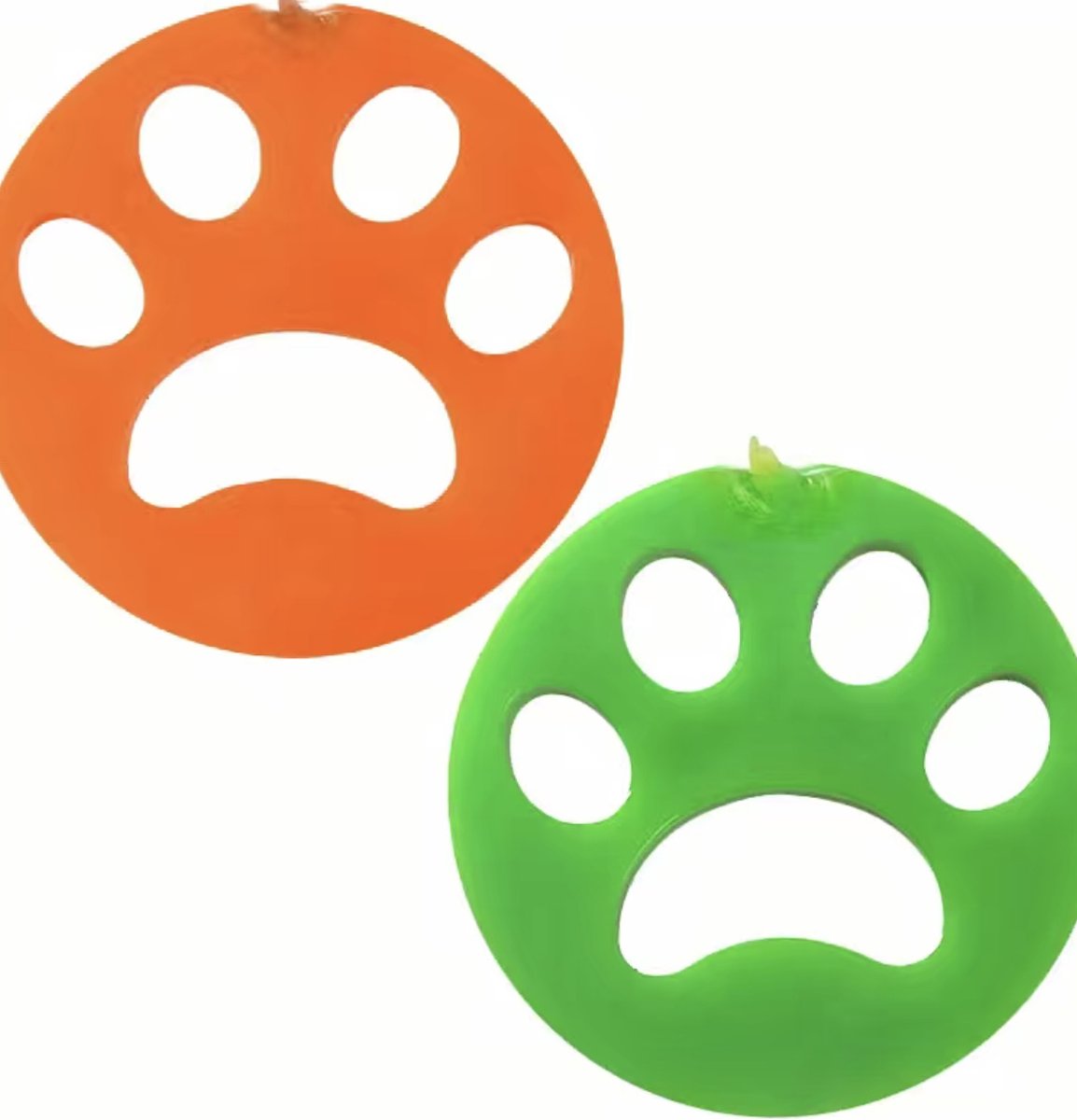 Haarverwijderaar voor huisdieren – 2 STUKS – Haarvanger voor wasmachine en droger – Anti haren – Haarverwijderaar voor honden en katten – haarverwijderaar kleding, dieren en bank – Huisdierharen Haarverwijderaar wasmachine – oranje en groen