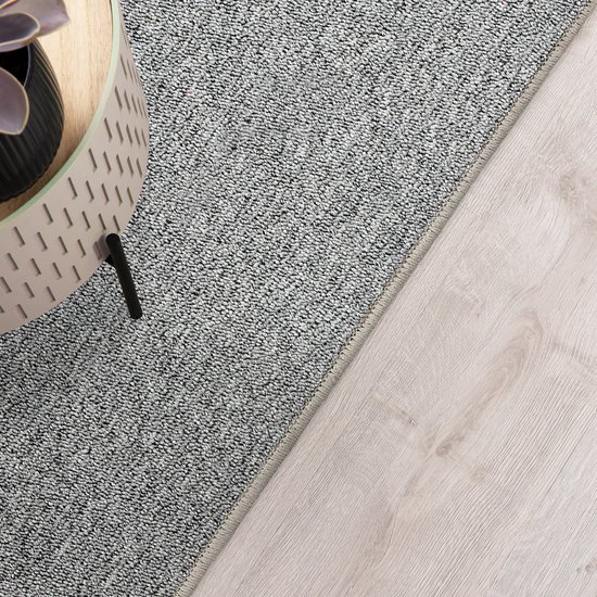 casa pura Tapijtloper Londen | per meter | tapijt voor woonkamer, hal, keuken en nog veel meer | laagpolig | combineerbaar met trapmatten (terra - 100 x 300 cm casa pura Tapijtloper Londen | per meter | tapijt voor woonkamer, hal, keuken en nog veel meer | laagpolig | combineerbaar met trapmatten (terra - 100 x 300 cm