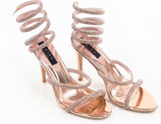 Zerba - Sandales pour femmes Femme - Taille 39 - Goud Doré - Novella