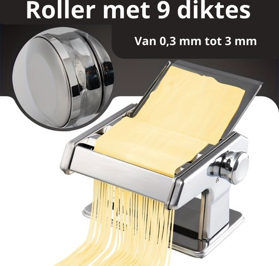 Livano Pastamachine - Pastamaker - Lasagne - Spaghetti - Tagliatelle - Keukenmachine van Livano — afbeelding 4