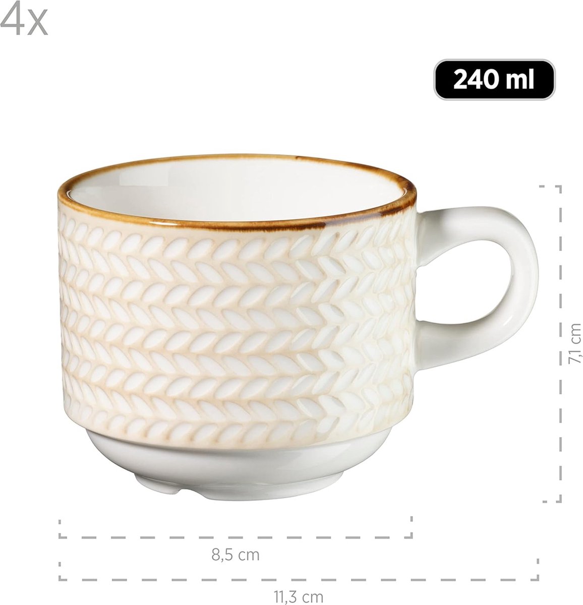 Lomonosov Imperial Porcelain Factory - Koffieservies (14) - - Antiek | Meubels | Tafels
