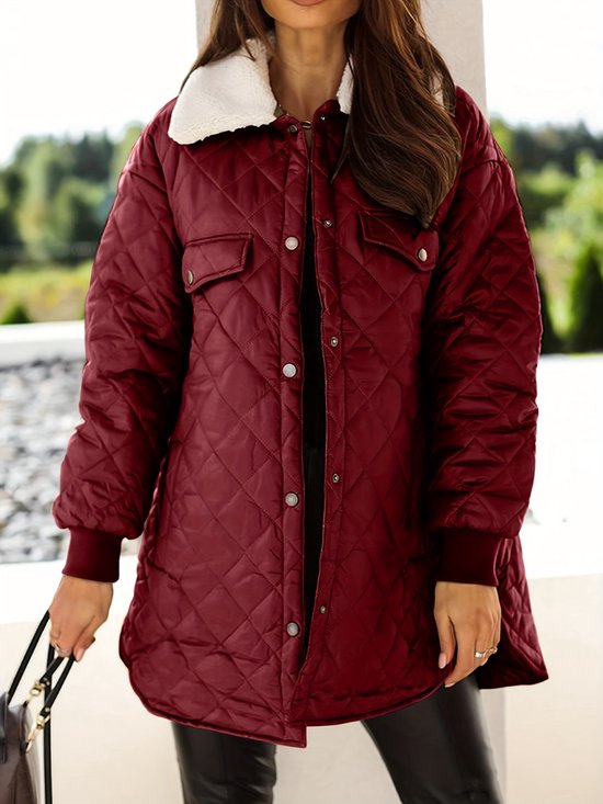 Manteau d'hiver - Parka Manteau d'hiver Femme - Hiver - Adulte - Stylé - Beige - Taille M