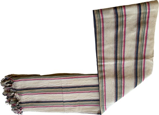 Delindo Lifestyle® Strandlaken badstof TROPICAL GEKKO ROOD, 100% katoen, Stranddoek is 100x180 cm