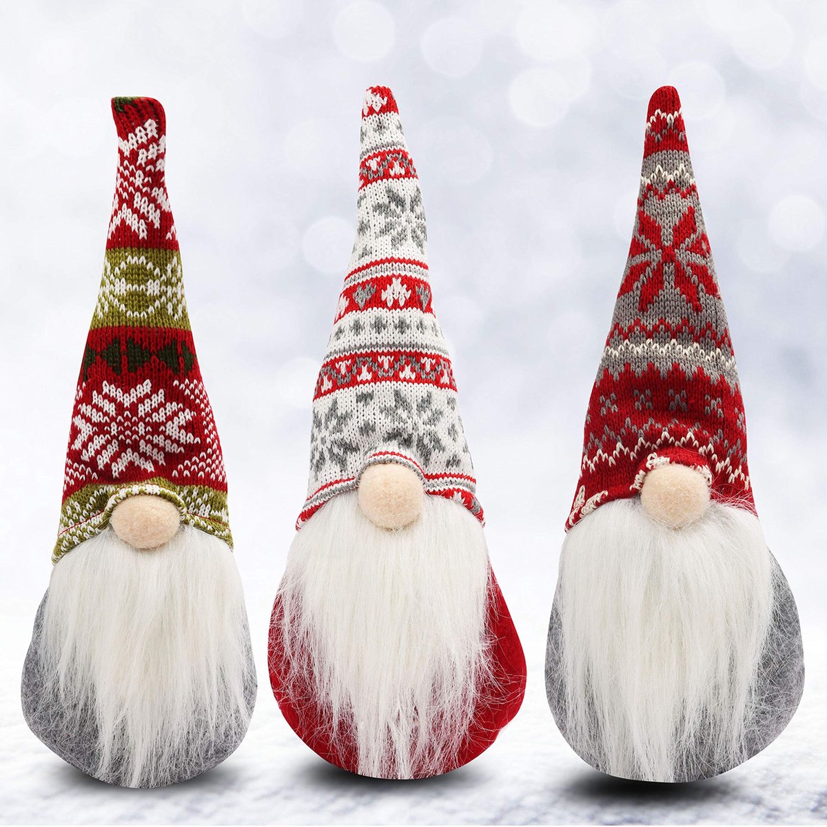 Nain De Noël Géant Lumineux XXL – 108 Cm – Figurine Télescopique Avec LED – Décoration Festive JUMI