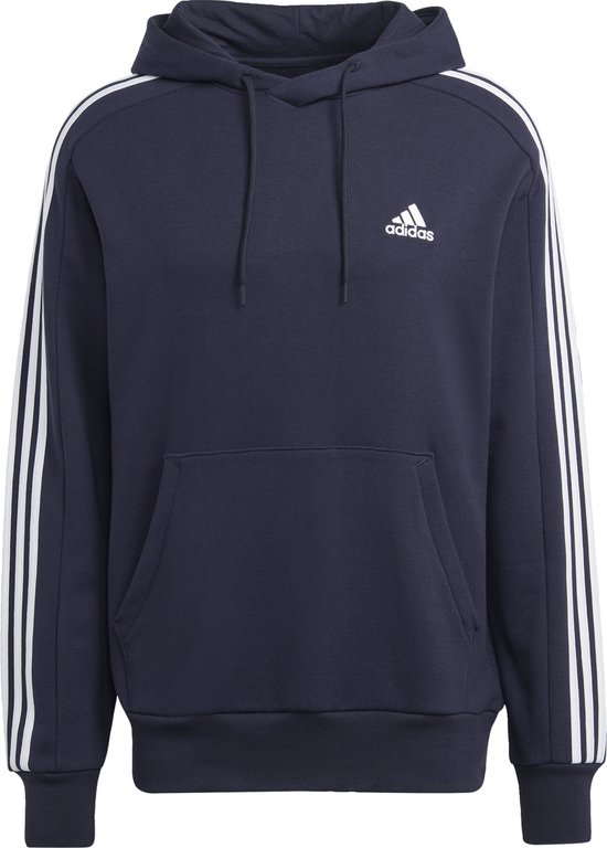 Adidas Sportswear Essentials French Terry 3-Stripes Hoodie - Heren