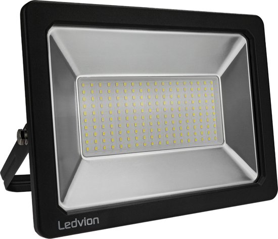 Foto: Ledvion led breedstraler incl 0 5m kabel 150 watt osram led breedstraler 4000k breedstraler 18000 lumen werklamp outdoor breedstraler ip65 waterdicht breedstraler met snelkoppeling