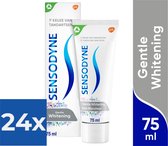 Sensodyne Gentle Whitening tandpasta voor gevoelige tanden 75 ml - Voordeelverpakking 24 stuks