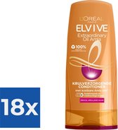 L’Oréal Paris Elvive Extraordinairy Oil Conditioner - 200 ml - Voordeelverpakking 18 stuks
