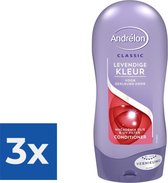 Andrélon Conditioner Levendige Kleur 300 ml - Voordeelverpakking 3 stuks
