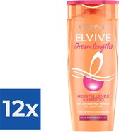 L’Oréal Paris Elvive Dream Lengths Shampoo - 250ml - Voordeelverpakking 12 stuks