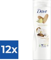 Dove Body Love Pampering Care Bodylotion - 400 ml - Voordeelverpakking 12 stuks