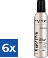 Syoss Styling-Mousse Keratin - Voordeelverpakking 6 stuks