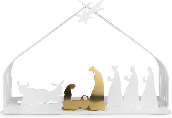 ALESSI BARK for Christmas Atmosphere light Crèche de Noël blanc