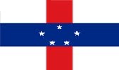 *** Grote Antilliaanse Vlag 90x150cm - Vlag Antillen - van Heble® ***