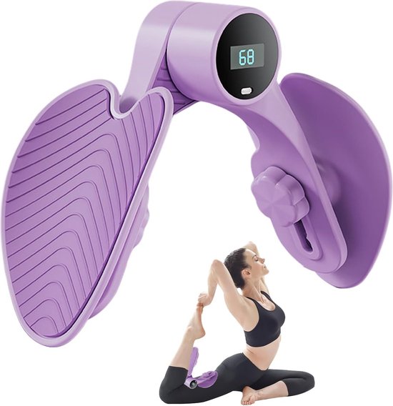 Appareil D'Entraînement De Hanche Et Fessiers Avec Paroi Acoustique Rotative 360° - Entraîneur Pelvien Kegel Pour Femmes