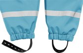Playshoes - Softshell broek met bretels voor kinderen - Aquablauw - maat