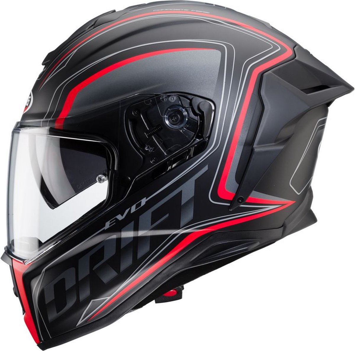 Caberg Drift Evo Integra - Zwart / Rood