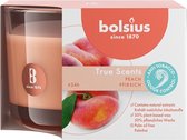 Bolsius Geurglas 63/90 True Scents Peach