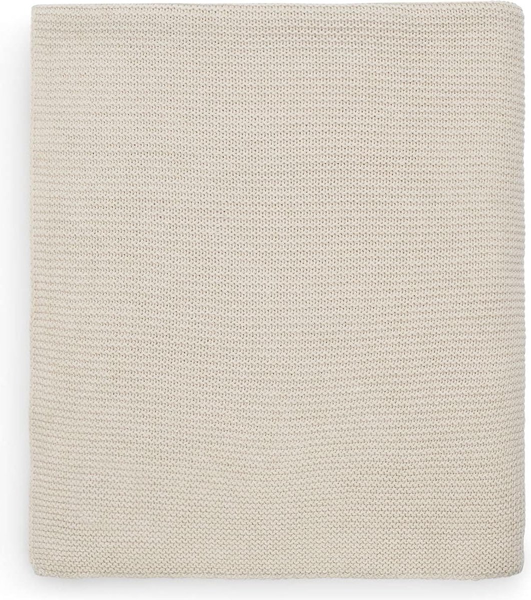 Jollein Nougat gebreide sprei 150 cm lang x 100 cm breedte