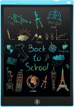 Grafisch tablet met lcd-schrijfbord, 30,5 cm, digitaal, draagbaar, ewriter, uitwisbaar, tekenpad voor kinderen, volwassenen, thuis, school, kantoor - Blauw