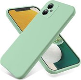 Siliconen Hoesje Geschikt voor Motorola Moto G54 | Flexibel | Dun | Zacht | Back Cover Groen