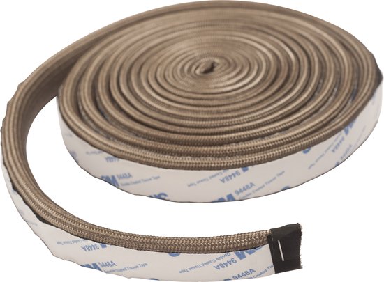 BBQNovation Kamado vervangingsset van zelfklevende Glasvezel / Fiberglas. Bevat 2 X 2 meter Glasvezel , schraper , borstel en 2 connectie stukken. Geschikt voor Big green Egg, Kamado Joe, Grill Guru, the Bastard, Monolith etc etc... van BBQNovation — afbeelding 5