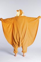 KIMU Onesie Costume de Costume d'écureuil Volant - Taille ML - Costume d'écureuil Combinaison Costume de Maison