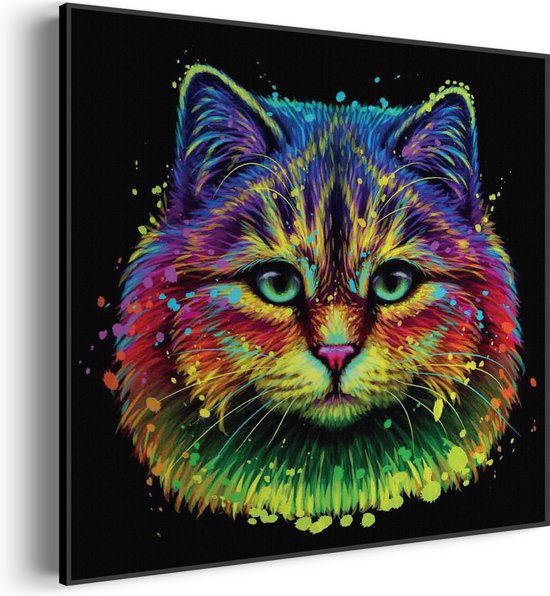 Akoestisch Wandpaneel Pet-vilt - 50x50 Cm - Grijs