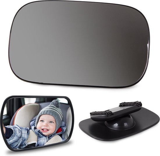Spiegel om het kind te observeren tijdens het reizen in de auto 360 van A3 Baby & Kids — afbeelding 5