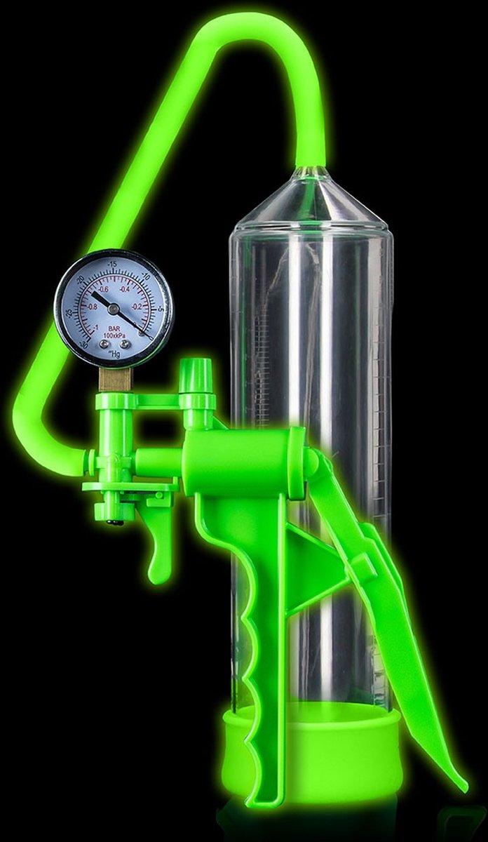 Goedkoopste Elite Beginner Pump - GitD - Neon Green