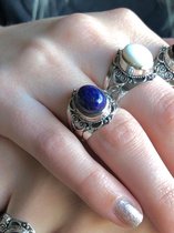 Zilveren ring Lapis Lazuli