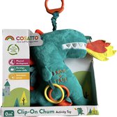 Cosatto - Clip On - Draak - Activity Toy - Pluche - Dragon