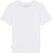 A-dam Ingrid - T-shirt - Katoen - Korte Mouw - Dames - Wit - XL